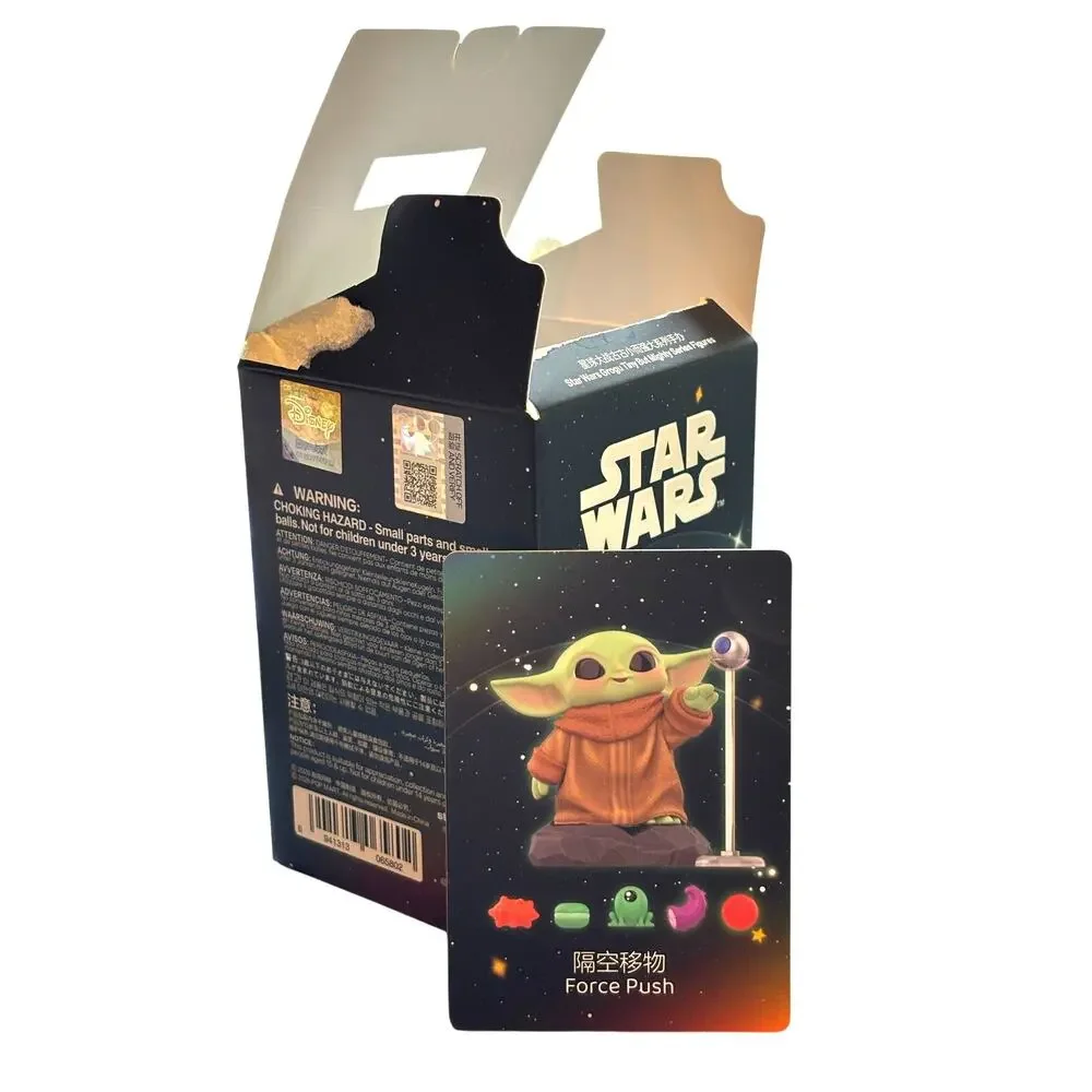 POP MART Star Wars Grogu Tiny but Mighty Figure, Force Push, Open Box, New